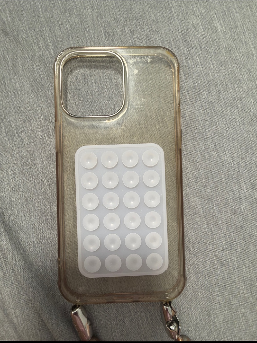 OSSA Clear Phone Case with White Octobuddy Phone Accessory